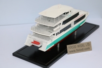 customized model of 29m cataraman ferry
